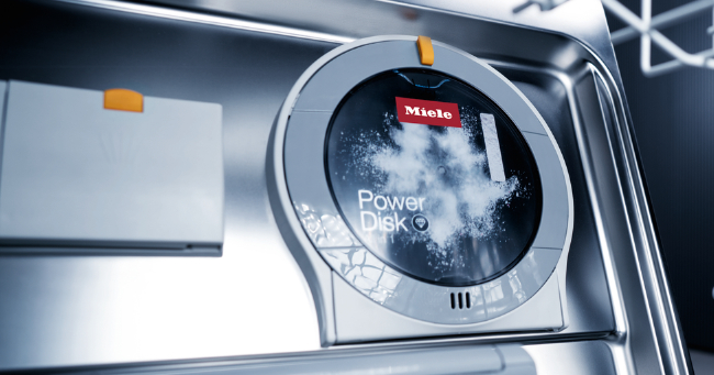 Miele 洗碗機智能自動洗劑投放系統專利
